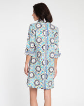 Load image into Gallery viewer, Aileen 3/4 Sleeve Granada Tile Print Dress