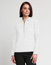 Load image into Gallery viewer, Alexis Long Sleeve Cotton Half Zip Top
