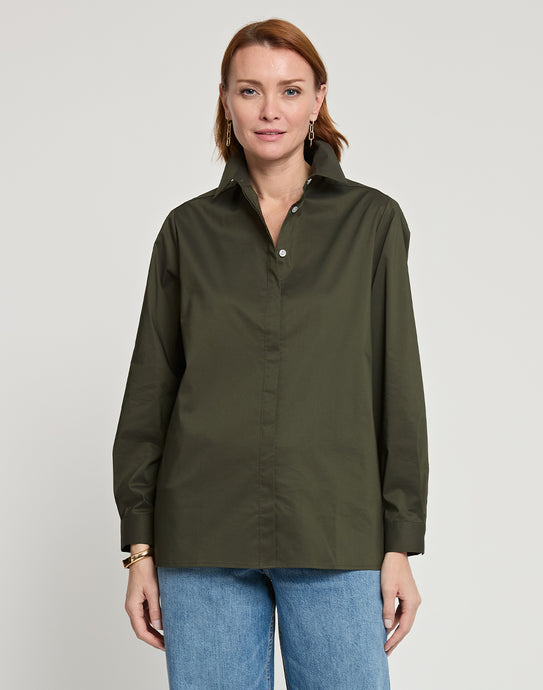 Hinson Wu Margot 3/4 Sleeve Amalfi Print Blouse
