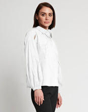 Load image into Gallery viewer, Daniela Puff Sleeve Fitted Shirt