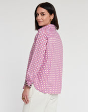 Load image into Gallery viewer, Reese Long Sleeve Tile Print Shirt