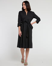Load image into Gallery viewer, Christiane 3/4 Sleeve Midi Length Pleated Dress