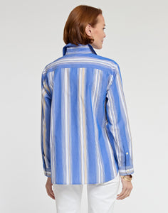 Halsey Long Sleeve Awning Stripe Shirt