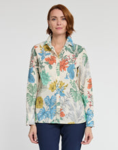 Load image into Gallery viewer, Reese Long Sleeve Rainforest Print Shirt