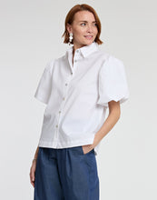 Load image into Gallery viewer, Angelina Elbow Sleeve Cotton Shirt