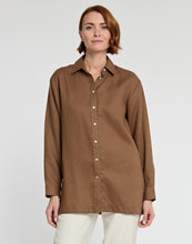 Load image into Gallery viewer, Nadia Long Sleeve Luxe Linen Tunic