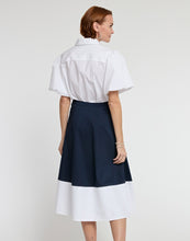Load image into Gallery viewer, Gloria Colorblock Cotton Skirt