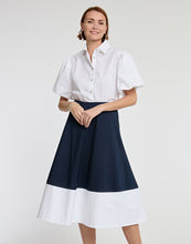 Load image into Gallery viewer, Gloria Colorblock Cotton Skirt