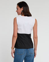 Load image into Gallery viewer, Ellen Sleeveless Colorblock Cotton Top