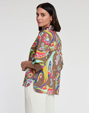 Load image into Gallery viewer, Aileen 3/4 Sleeve Bali Paisley Print Top