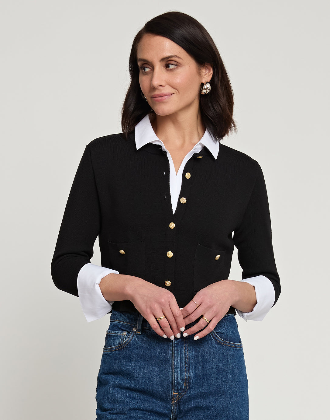 Harper 3/4 Sleeve Foundation Layer – Hinson Wu