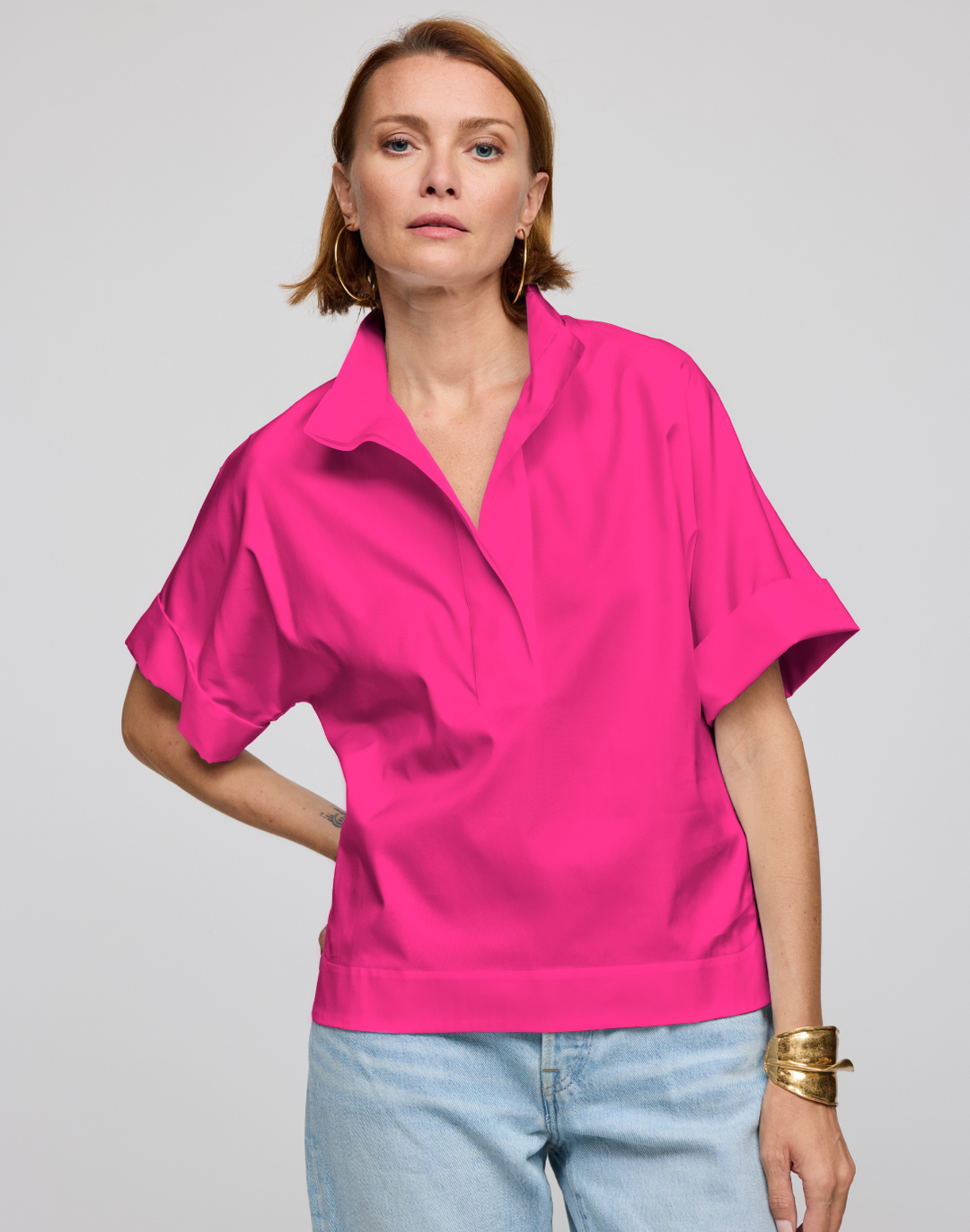 Cara Elbow Sleeve Shirt