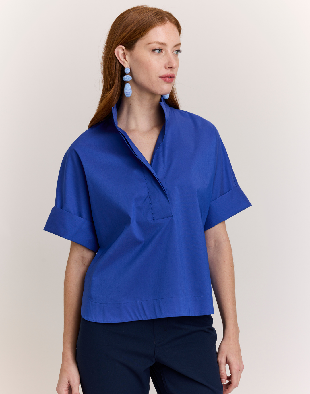 Cara Elbow Sleeve Shirt