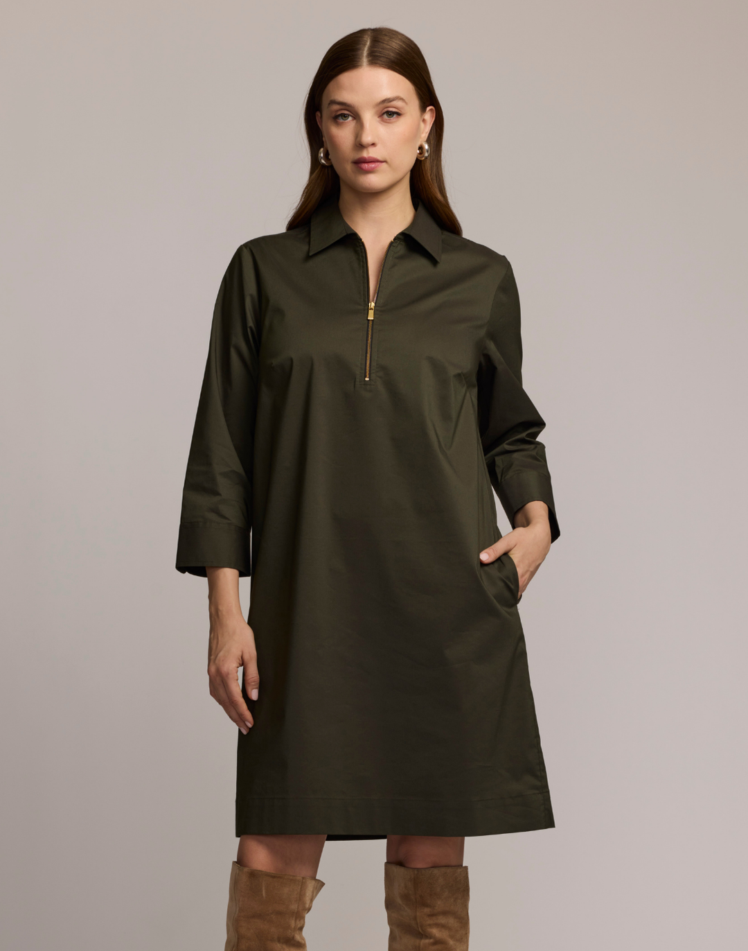 Alessa 3/4 Sleeve Dress Hinson Wu Alessa 3/4 Sleeve Dress Hinson Wu