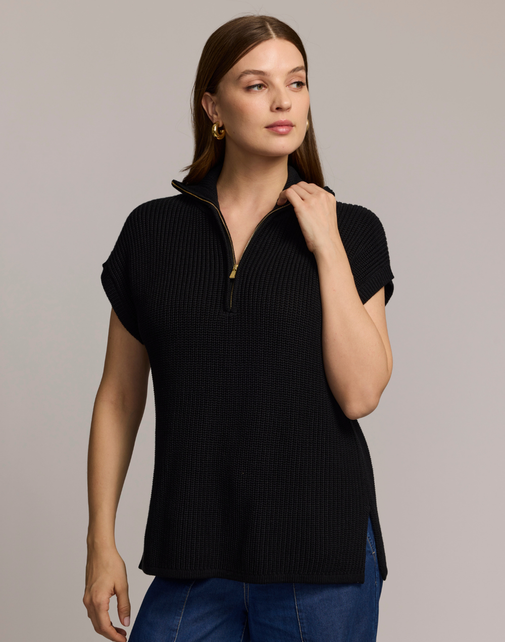 Brooke Sleeveless Sweater Vest