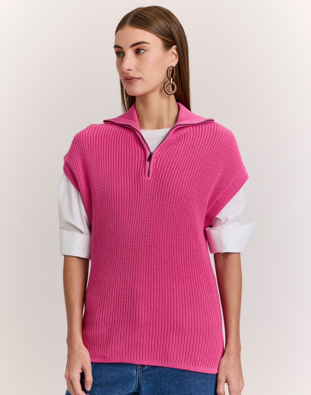 Brooke Sleeveless Sweater Vest