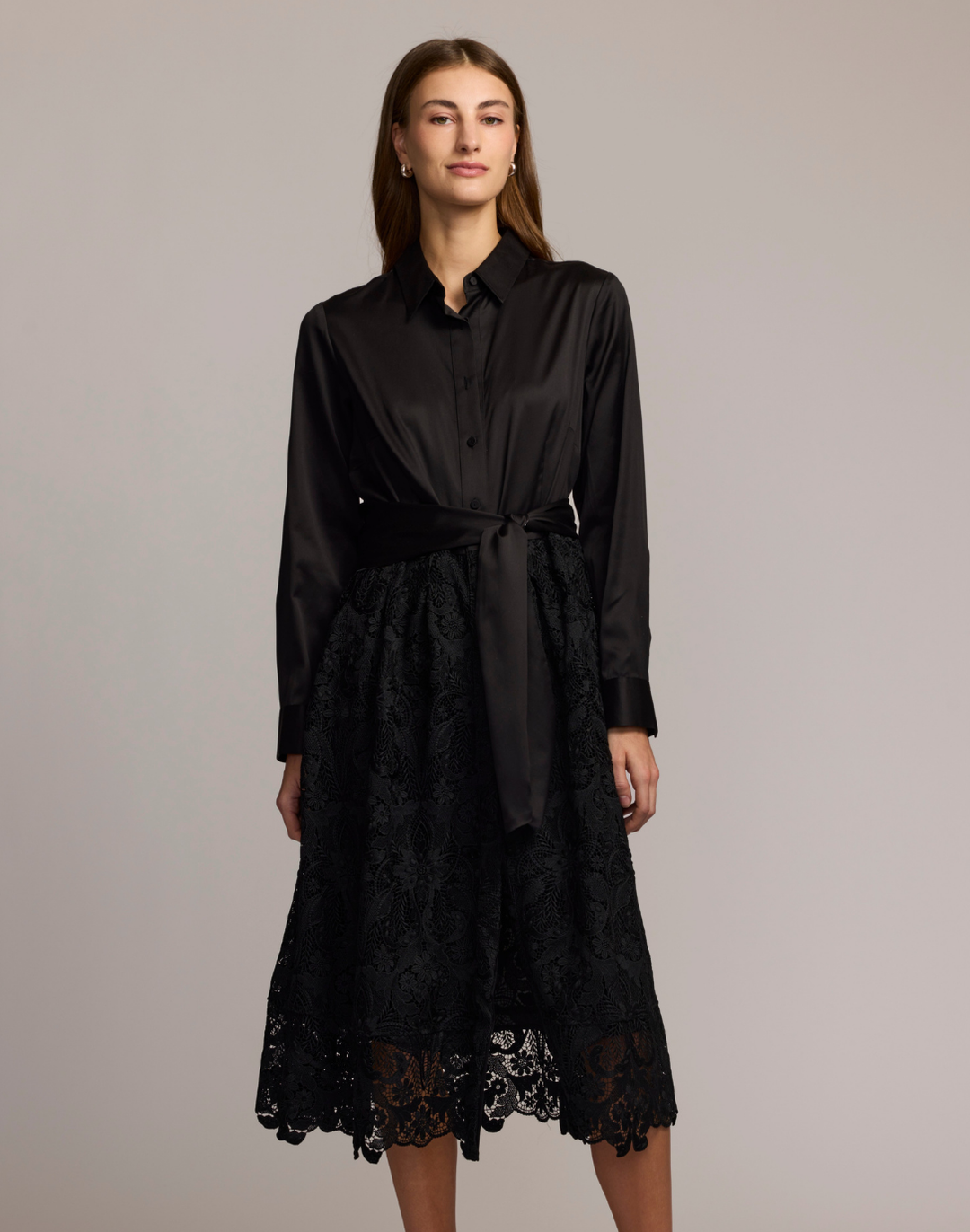 Robin Long Sleeve Lace Dress