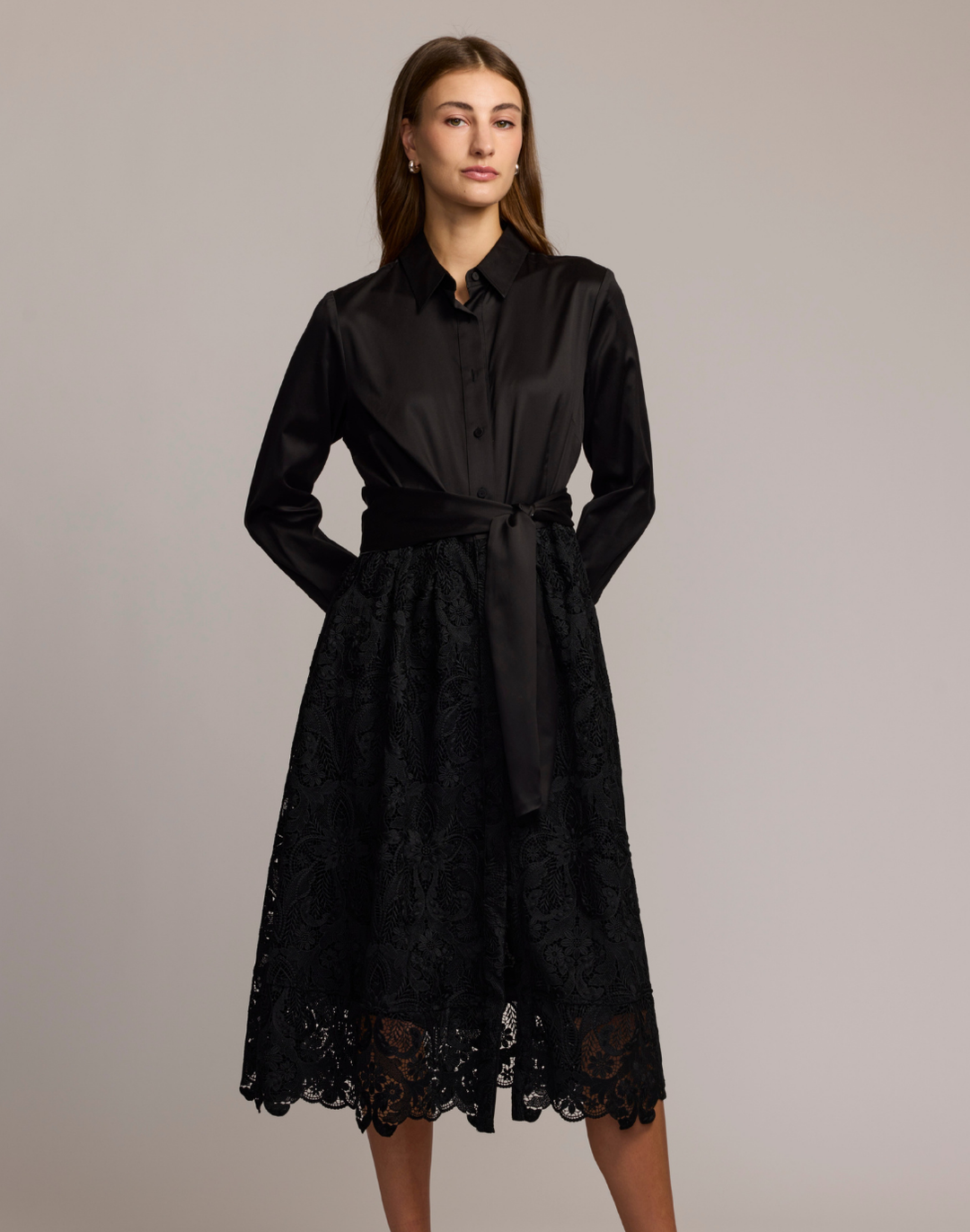 Robin Long Sleeve Lace Dress
