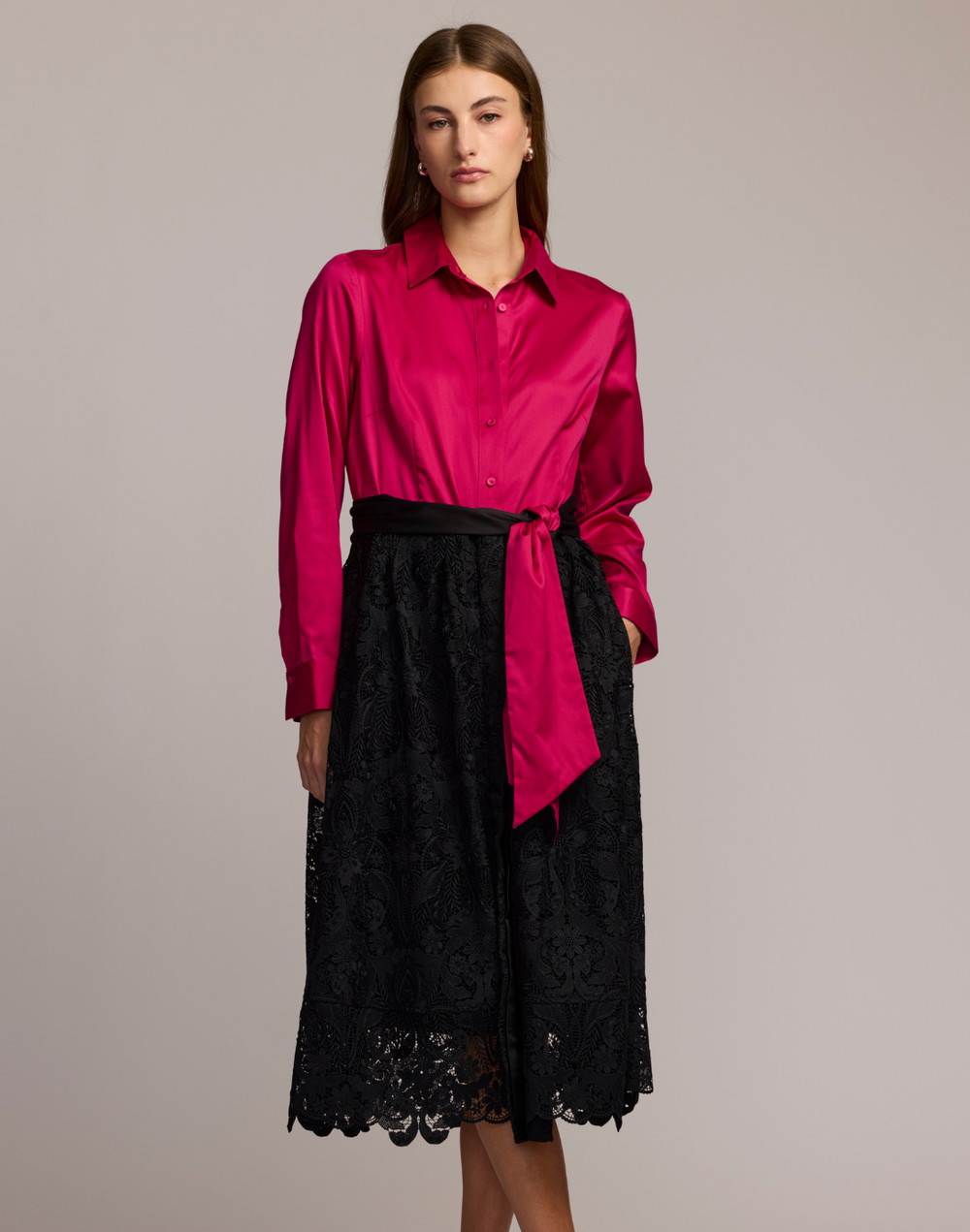 Robin Long Sleeve Lace Dress