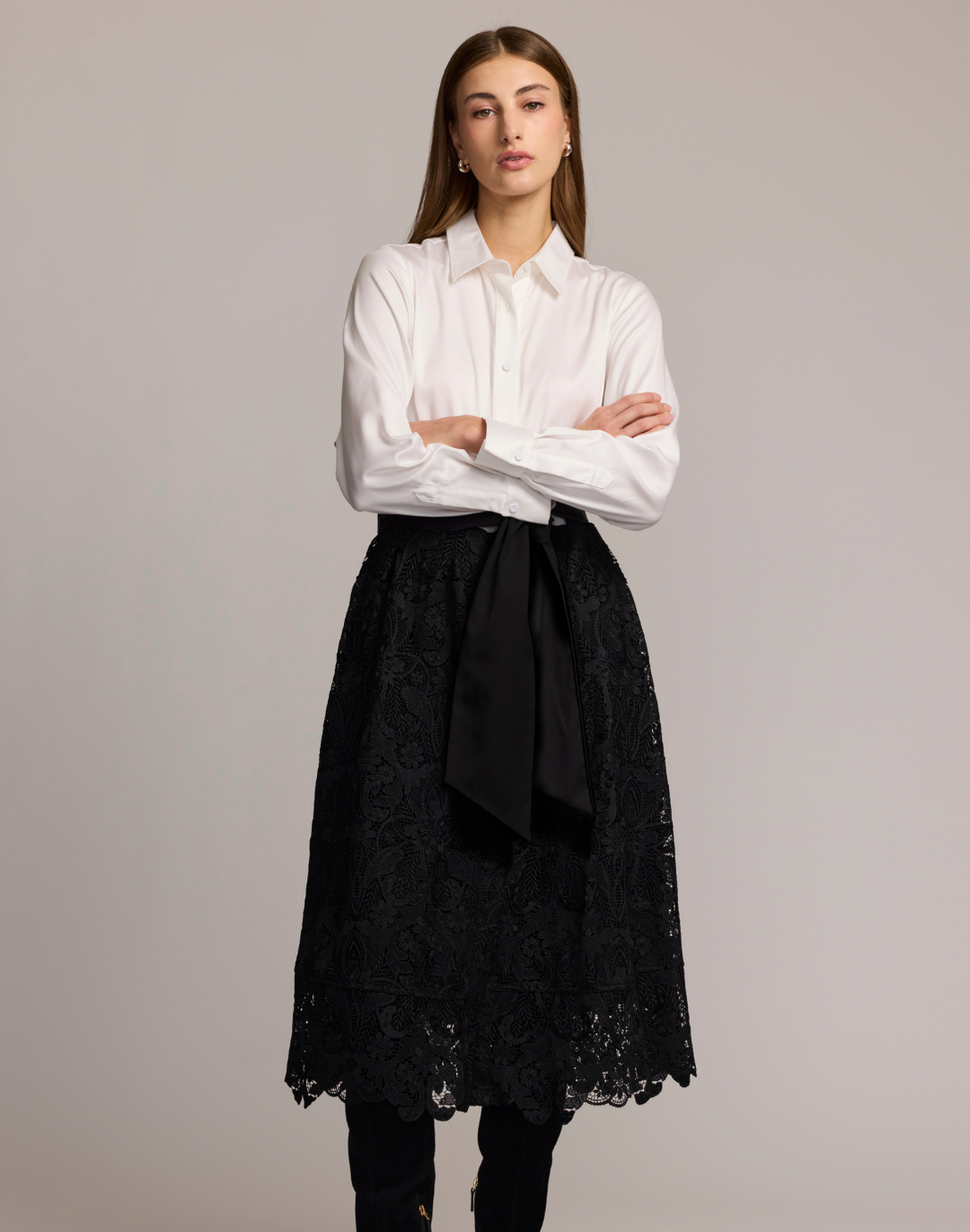 Robin Long Sleeve Lace Dress