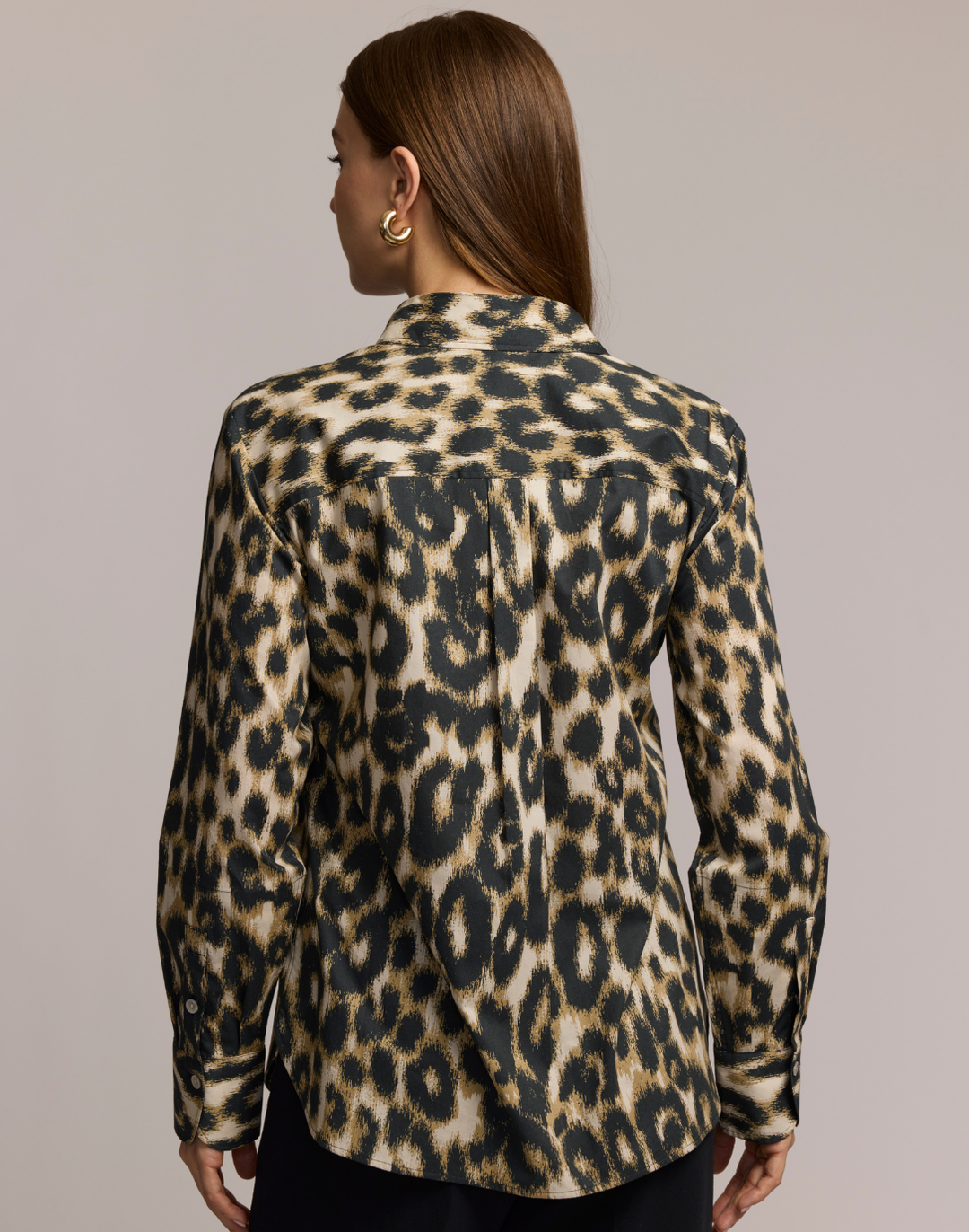Margot Long Sleeve Animal Print Shirt