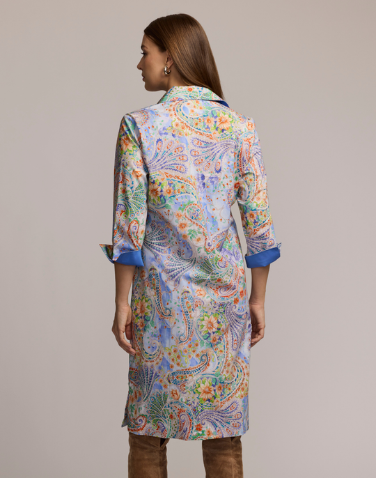 Charlotte 3/4 Sleeve Floral Paisley Dress