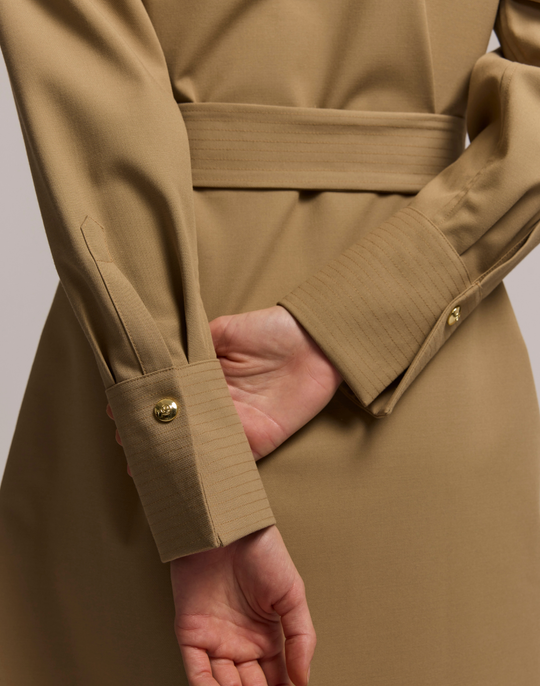 Astrid Long Sleeve Traveler's Twill Dress