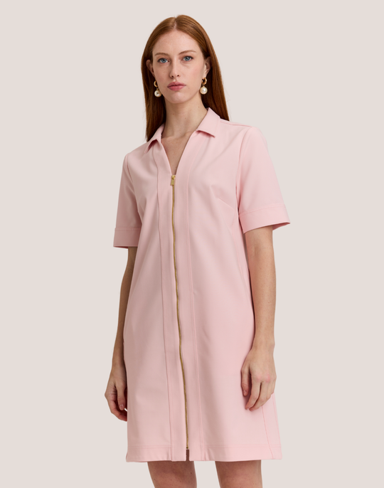 Bridget Short Sleeve Traveler's Twill Dress