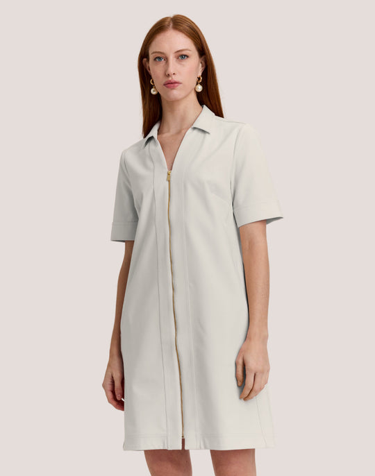 Bridget Short Sleeve Traveler's Twill Dress