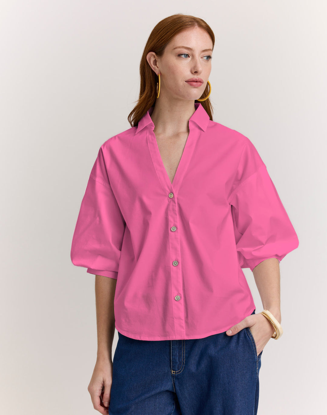 Lilian Elbow Sleeve Shirt