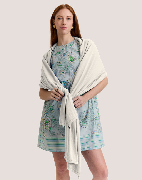 Cotton Silk Traveler Wrap