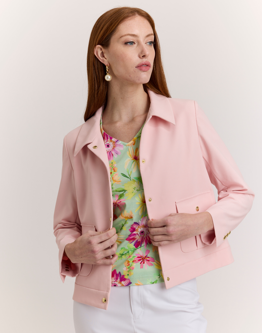 Hannah Long Sleeve Traveler's Twill Jacket