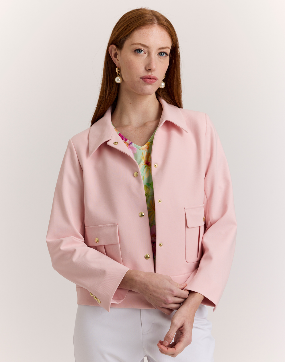 Hannah Long Sleeve Traveler's Twill Jacket