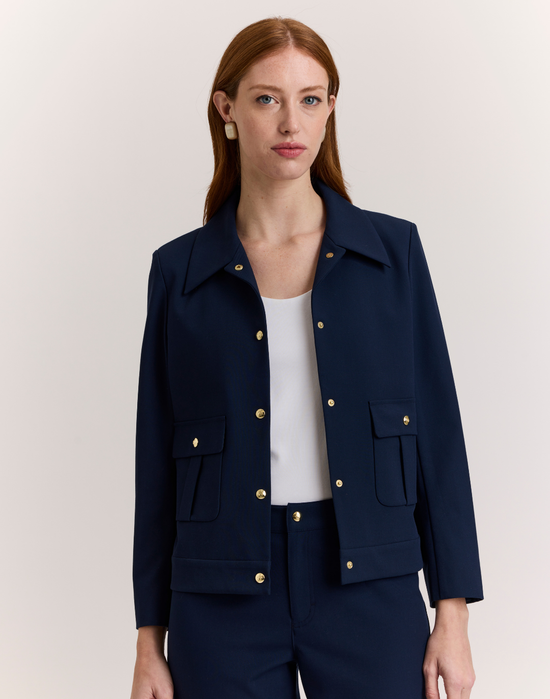 Hannah Long Sleeve Traveler's Twill Jacket