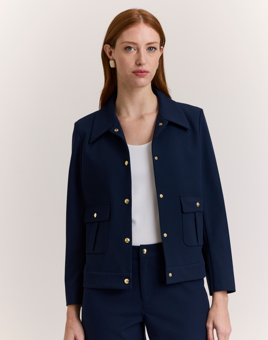 Hannah Long Sleeve Traveler's Twill Jacket