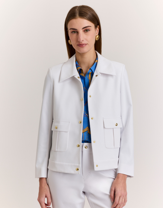 Hannah Long Sleeve Traveler's Twill Jacket