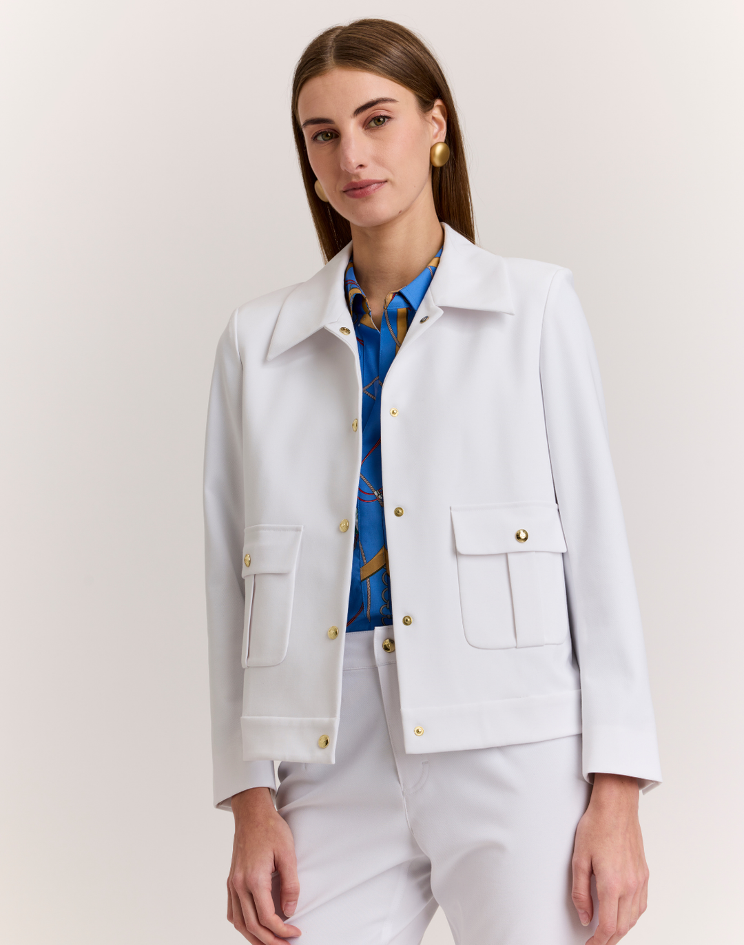 Hannah Long Sleeve Traveler's Twill Jacket