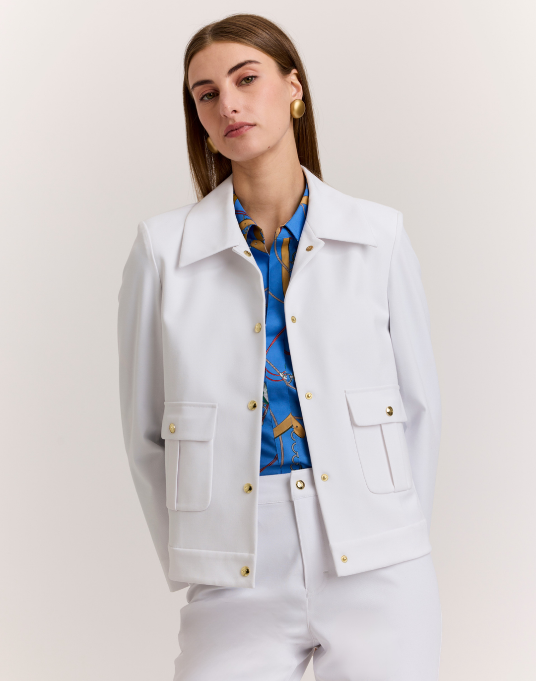 Hannah Long Sleeve Traveler's Twill Jacket