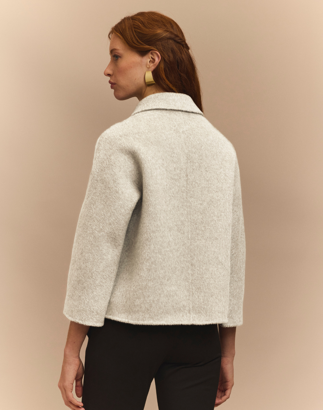 Luciana Bracelet Sleeve Double Face Coat