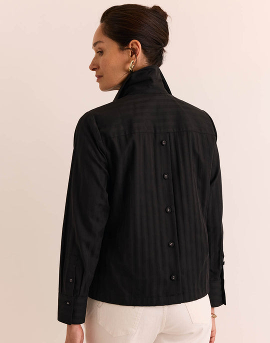 Flora Long Sleeve Classic Stripe Top