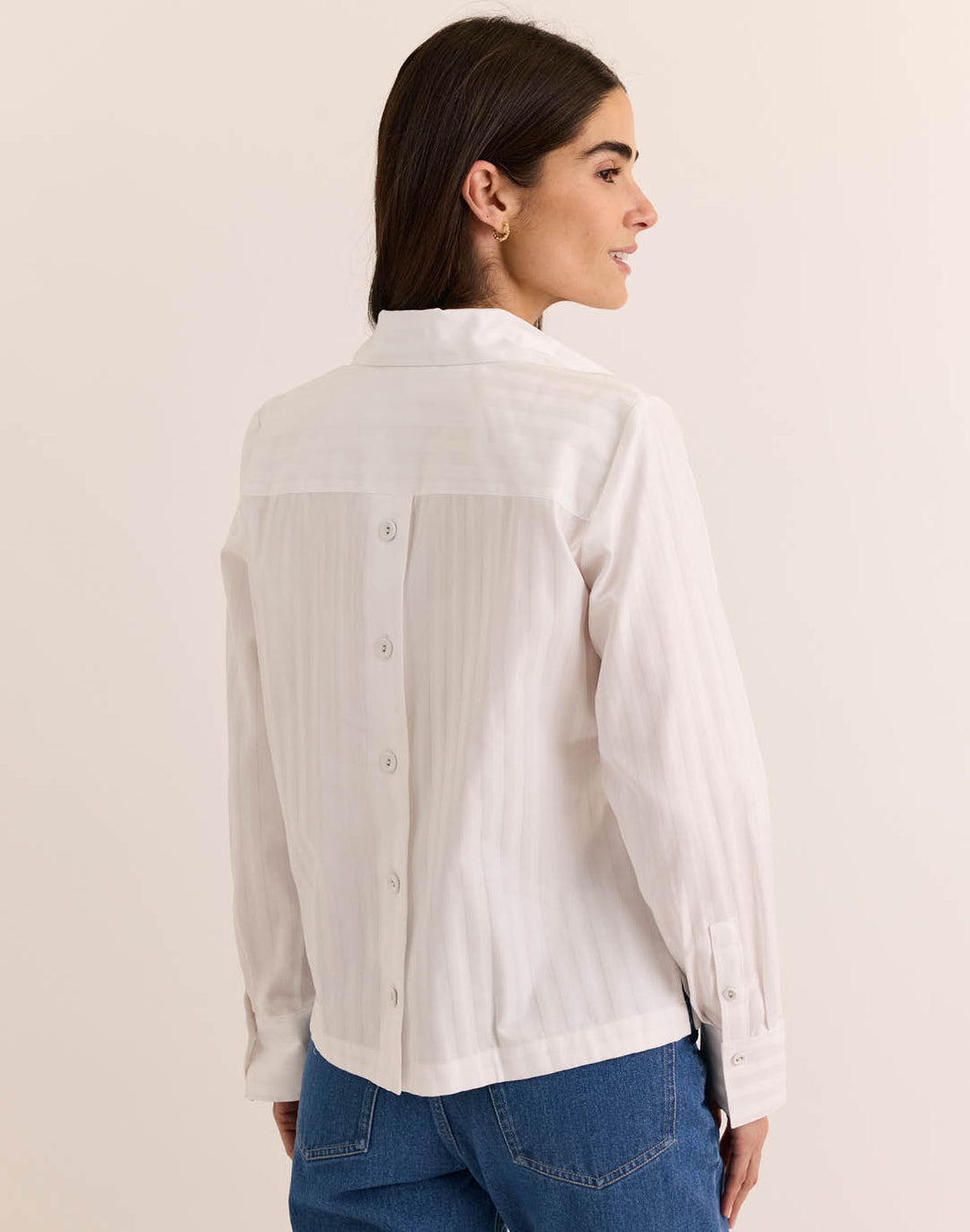 Flora Long Sleeve Classic Stripe Top