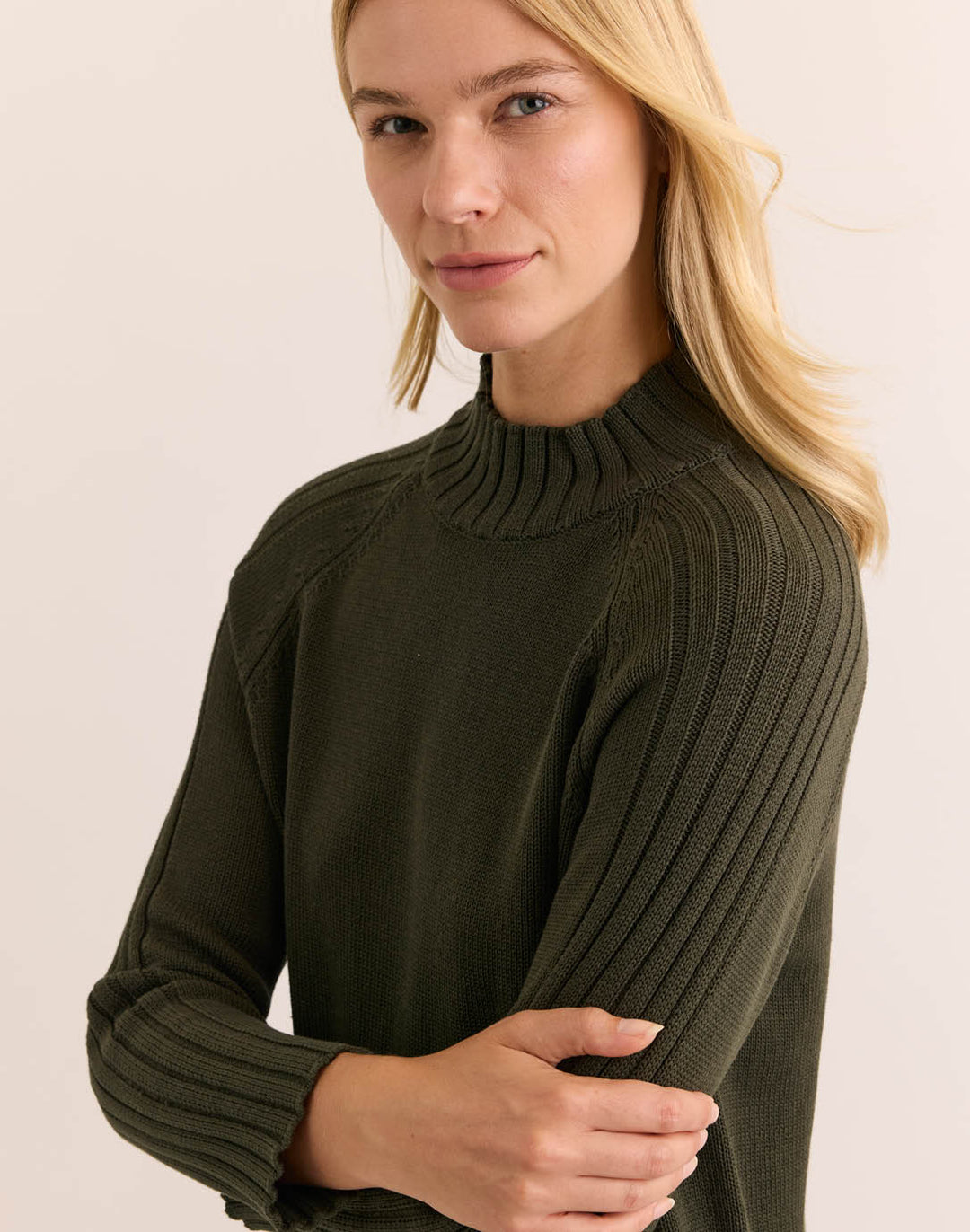 Salina Long Sleeve Turtleneck Sweater