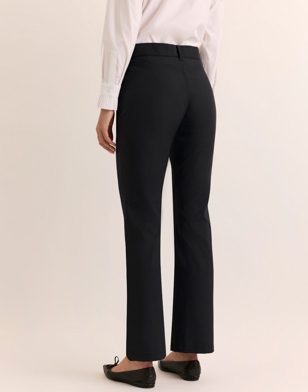 Natalie Traveler's Twill Flare Leg Pant