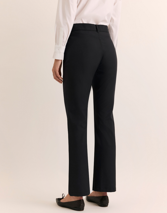 Natalie Traveler's Twill Flare Leg Pant