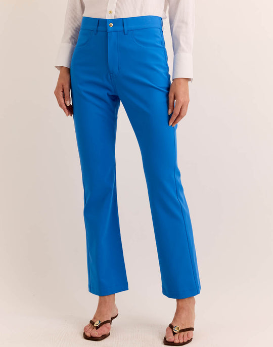 Natalie Traveler's Twill Flare Leg Pant