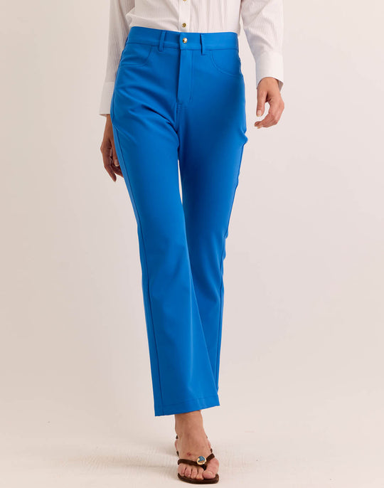 Natalie Traveler's Twill Flare Leg Pant