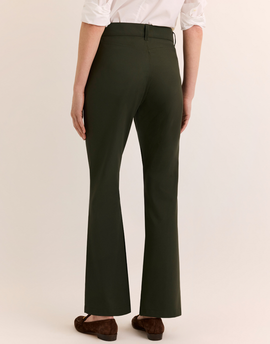 Natalie Traveler's Twill Flare Leg Pant