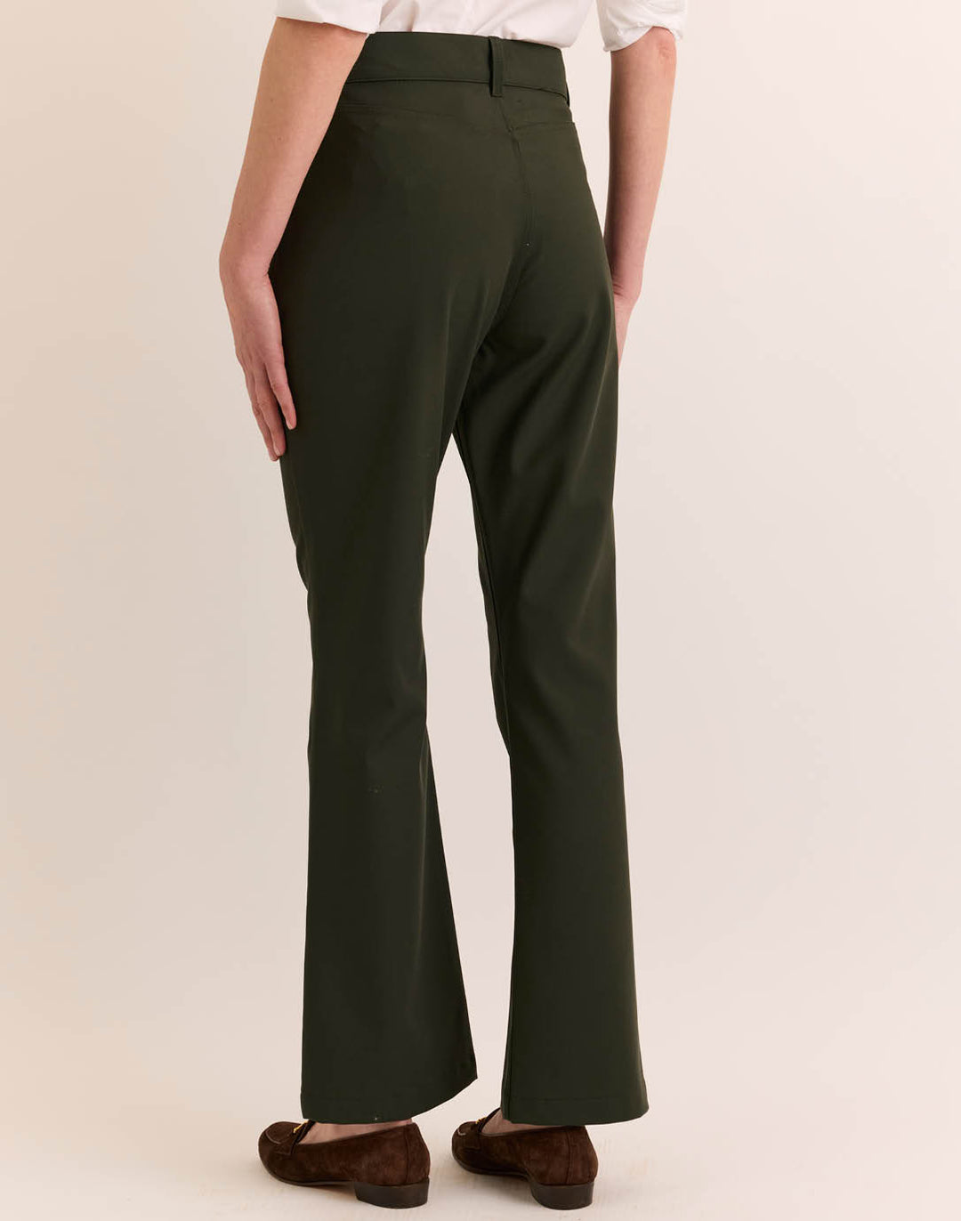 Natalie Traveler's Twill Flare Leg Pant