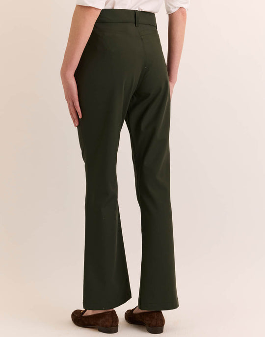 Natalie Traveler's Twill Flare Leg Pant