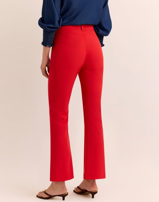 Natalie Traveler's Twill Flare Leg Pant
